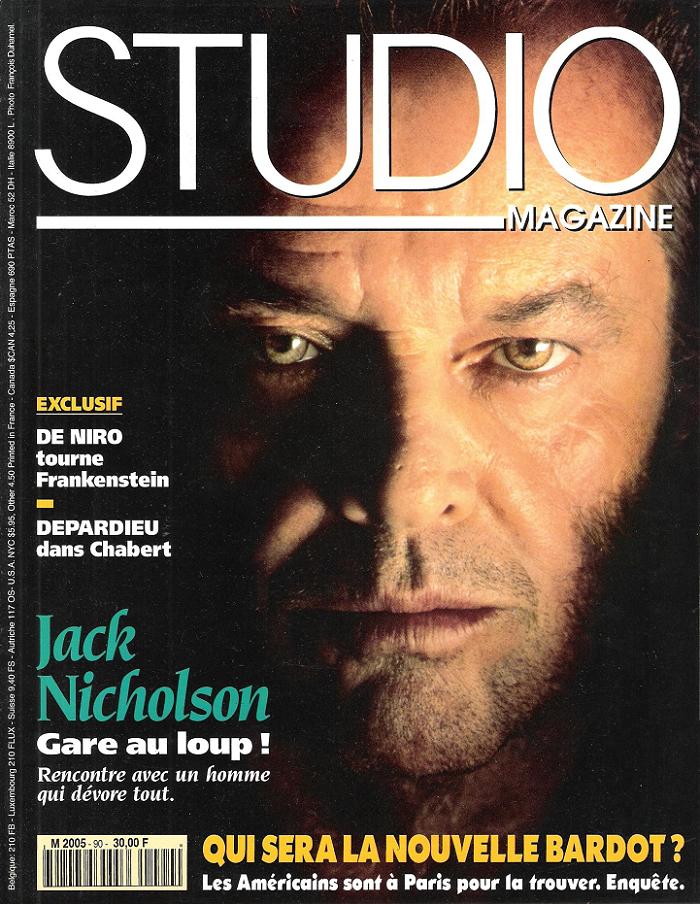 STUDIO magazine side cover Issue 90 September 1994