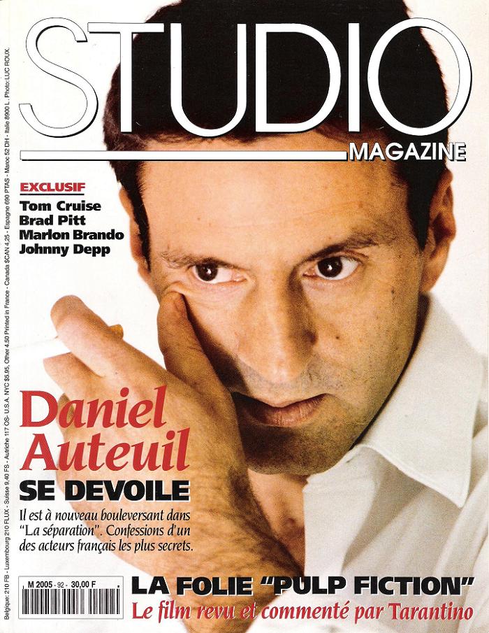 STUDIO magazine side cover Issue 92 November 1994