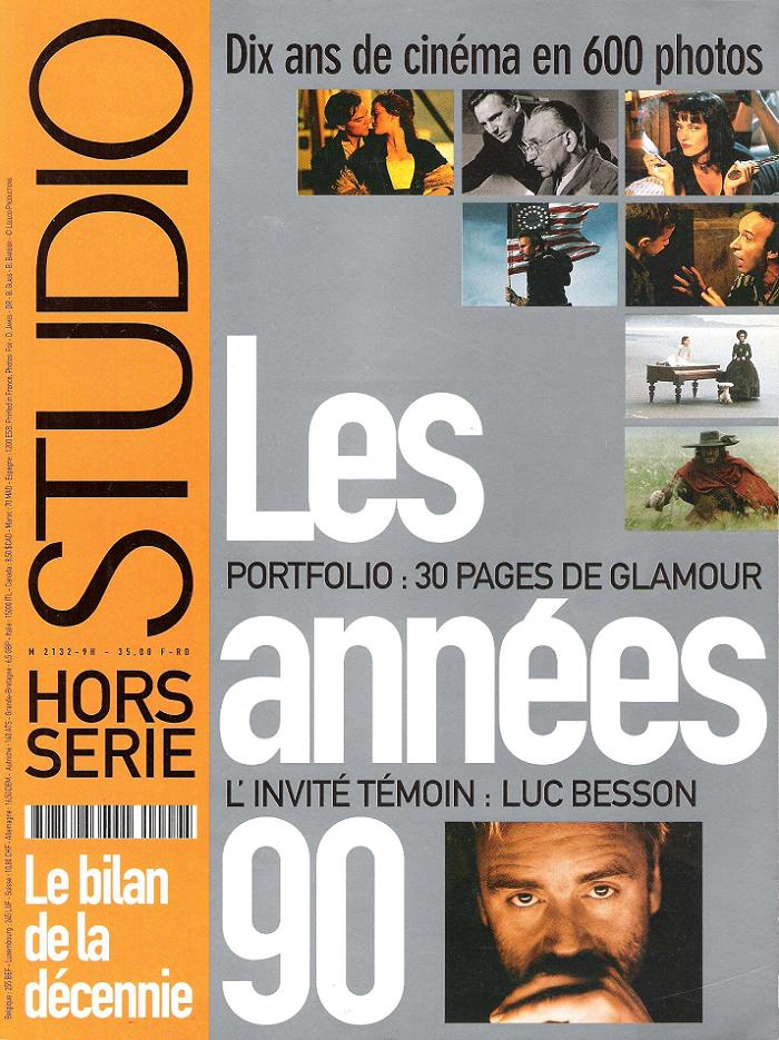 STUDIO magazine side cover  Special # 9 December 1999