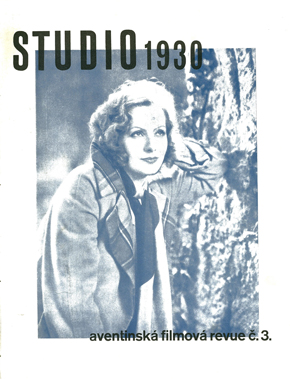 STUDIO (CS) magazine side cover Issue 3  1930