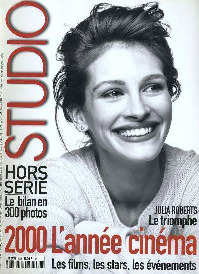 STUDIO L ANNEE CINEMA magazine side cover Issue 10  2000