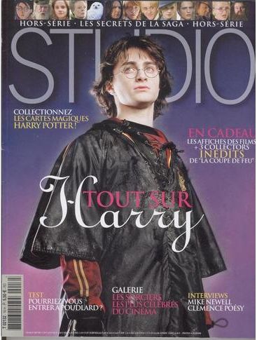 STUDIO L ANNEE CINEMA magazine side cover Issue 16  