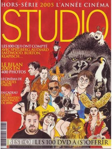 STUDIO L ANNEE CINEMA magazine side cover Issue 17 December 2005