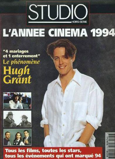 STUDIO L ANNEE CINEMA magazine side cover Issue 4  1994
