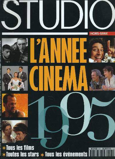 STUDIO L ANNEE CINEMA magazine side cover Issue 5  1995