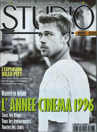 STUDIO L ANNEE CINEMA magazine side cover Issue 6  1996
