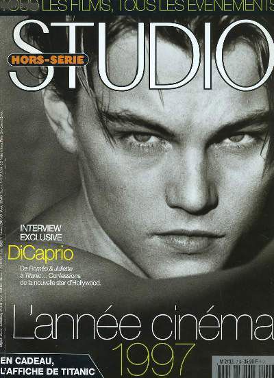 STUDIO L ANNEE CINEMA magazine side cover Issue 7  1997