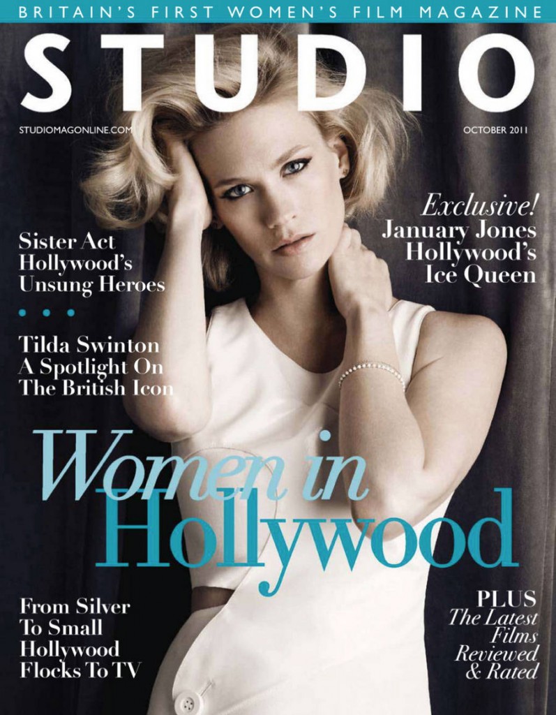 STUDIO (UK) magazine side cover Issue 3 October 2011