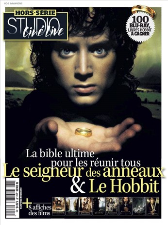 STUDIO CINE LIVE magazine side cover  Special # 25 October 2013