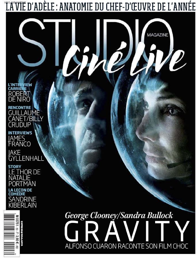 STUDIO CINE LIVE magazine side cover Issue 53 October 2013