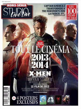 STUDIO CINE LIVE magazine side cover  Special # 26 December 2013