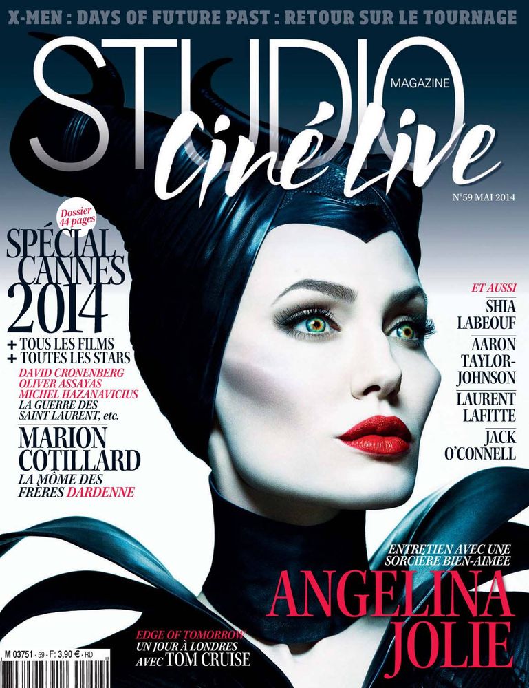 STUDIO CINE LIVE magazine side cover Issue 59 May 2014