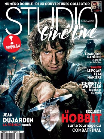 STUDIO CINE LIVE magazine side cover Issue 65 December 2014
