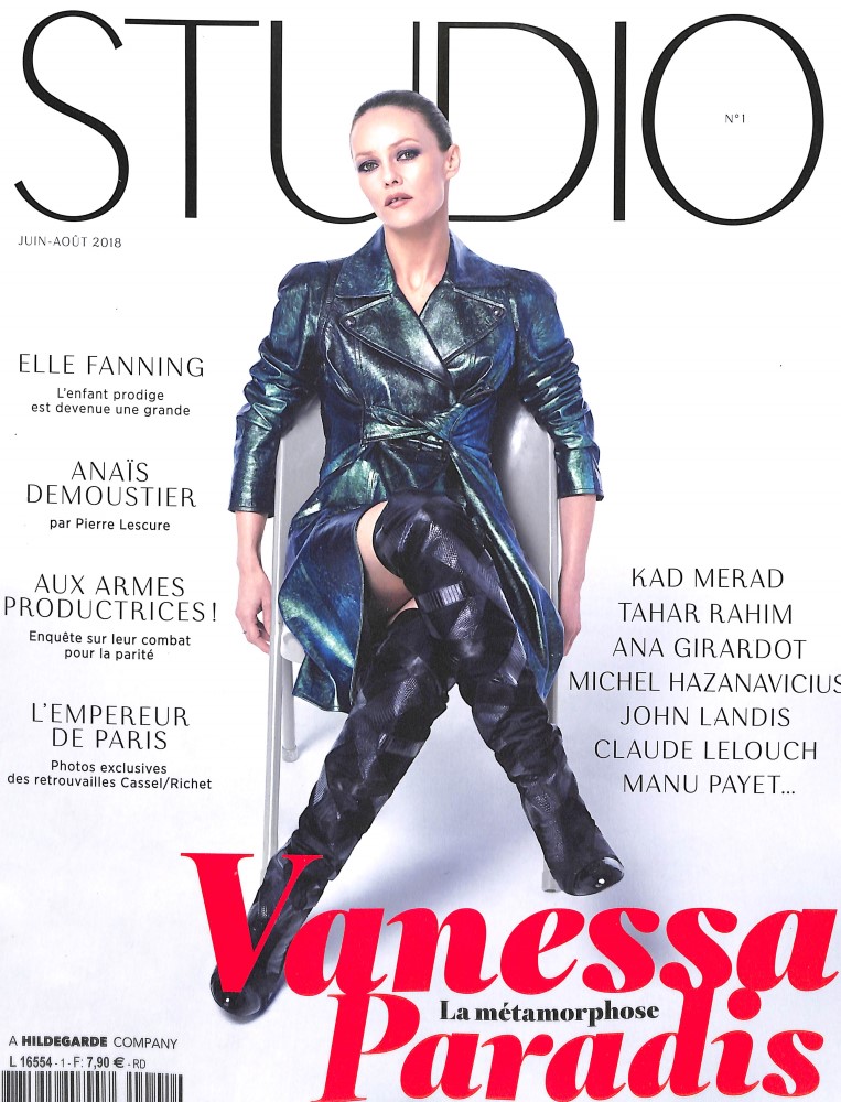 STUDIO (2018) magazine side cover Issue 1 June-August 2018