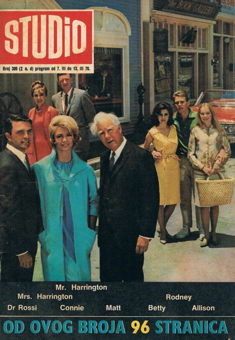 STUDIO (Yugo) magazine side cover Issue 309 7 March 1970