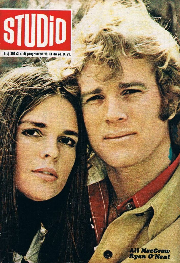 STUDIO (Yugo) magazine side cover Issue 389 18 September 1971