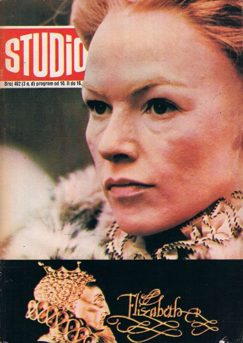 STUDIO (Yugo) magazine side cover Issue 462 10 February 1973