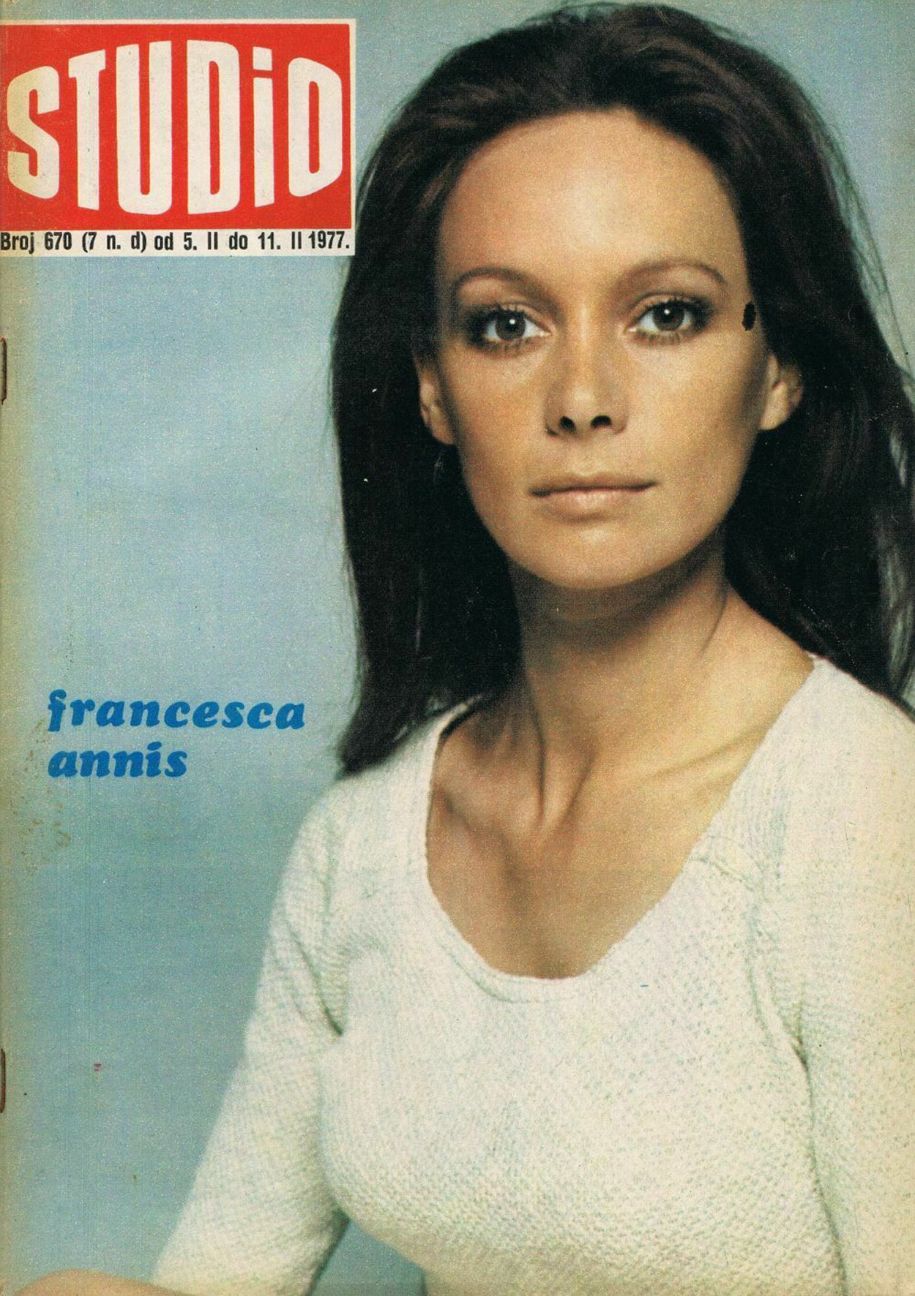 STUDIO (Yugo) magazine side cover Issue 670 5 February 1977