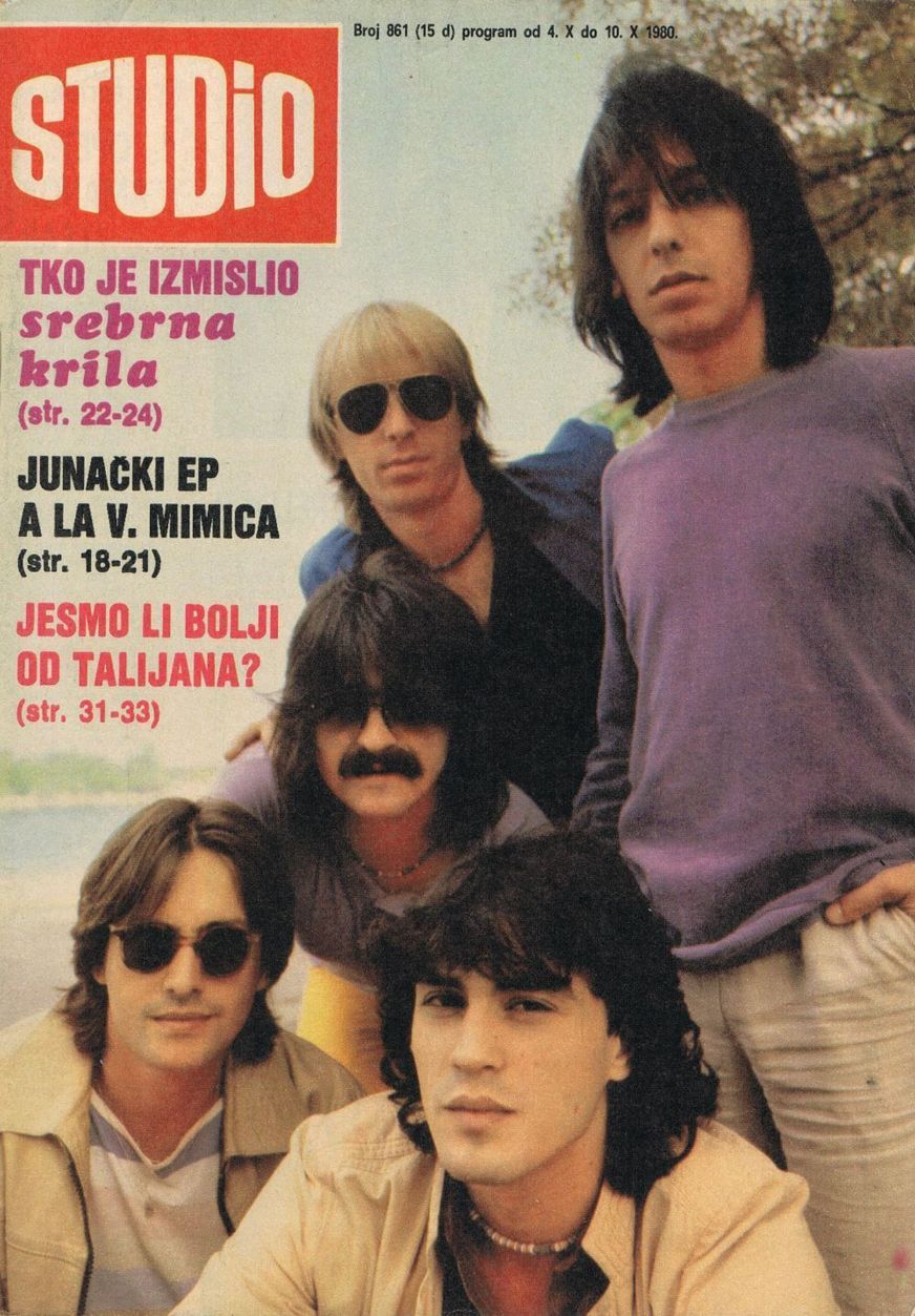 STUDIO (Yugo) magazine side cover Issue 861 4 October 1980