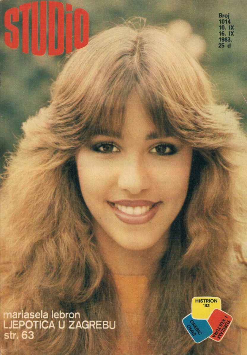 STUDIO (Yugo) magazine side cover Issue 1014 10 September 1983