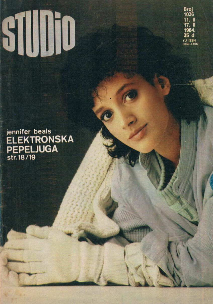 STUDIO (Yugo) magazine side cover Issue 1036 11 February 1984