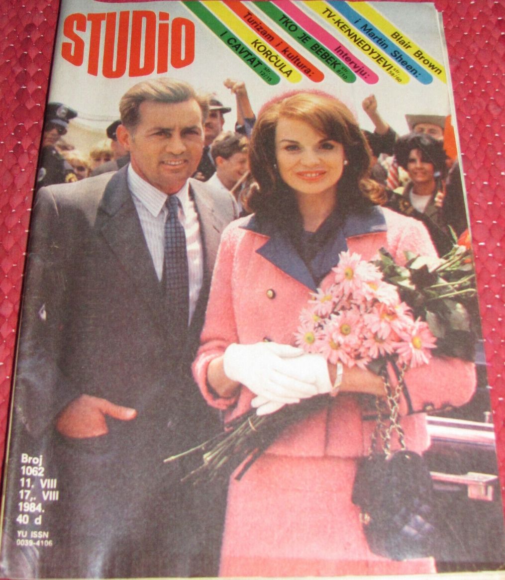 STUDIO (Yugo) magazine side cover Issue 1062 11 August 1984