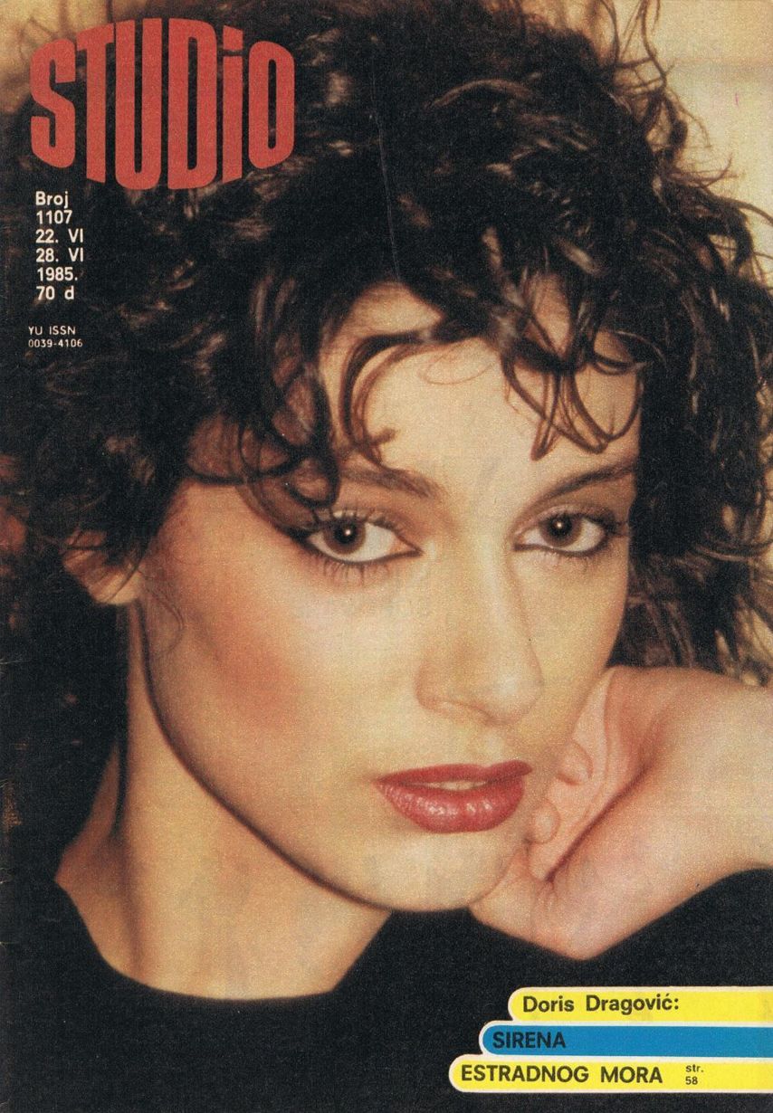 STUDIO (Yugo) magazine side cover Issue 1107 22 June 1985