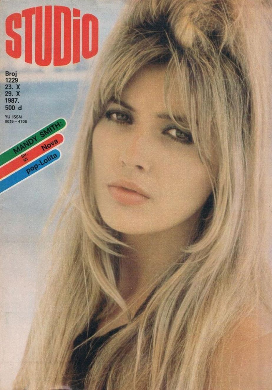 STUDIO (Yugo) magazine side cover Issue 1229 23 October 1987