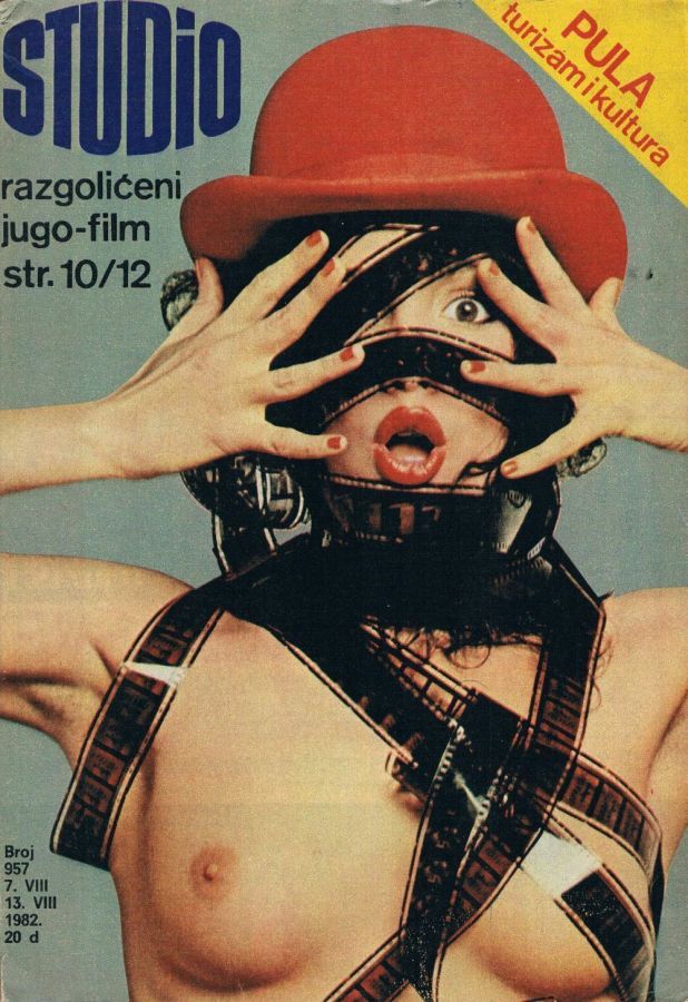STUDIO (Yugo) magazine side cover Issue 957 7 August 1982