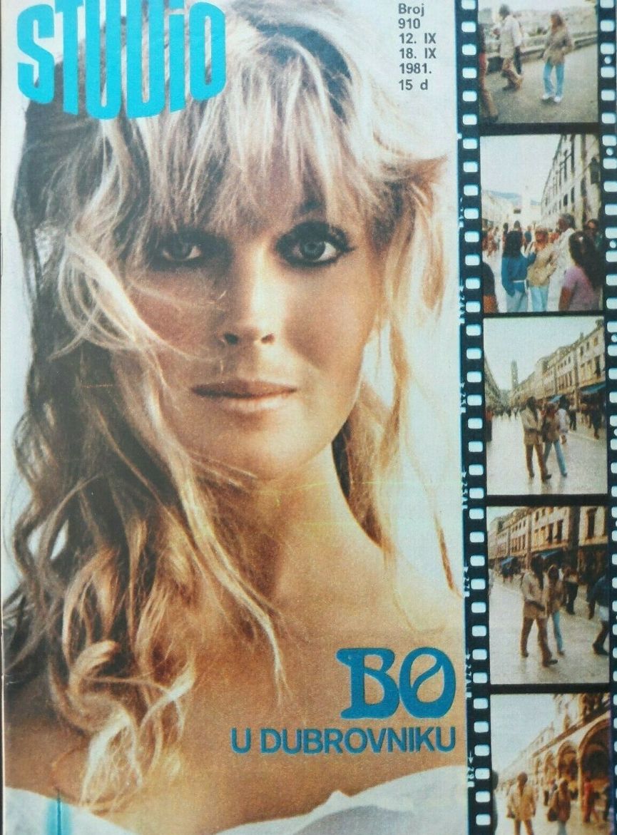 STUDIO (Yugo) magazine side cover Issue 910 12 September 1981