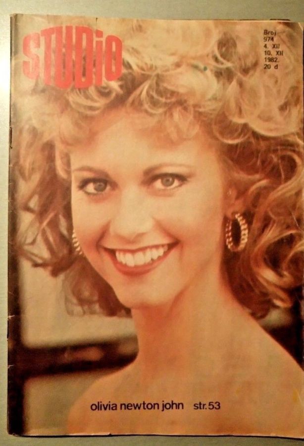 STUDIO (Yugo) magazine side cover Issue 974 4 December 1982