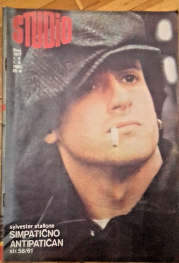 STUDIO (Yugo) magazine side cover Issue 1017 1 October 1983