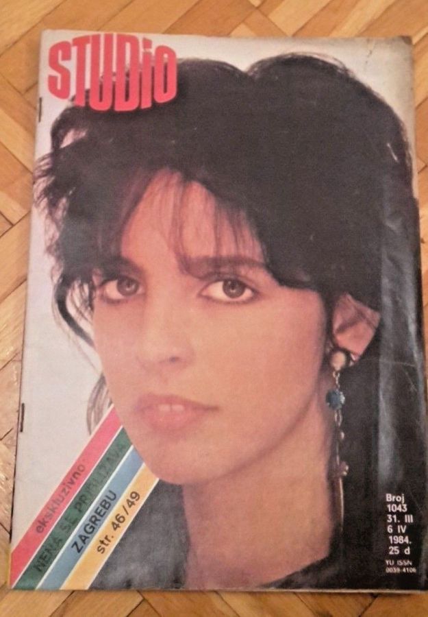 STUDIO (Yugo) magazine side cover Issue 1043 31 March 1984