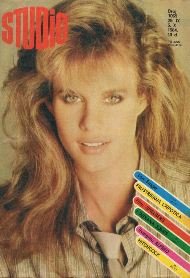 STUDIO (Yugo) magazine side cover Issue 1069 29 September 1984