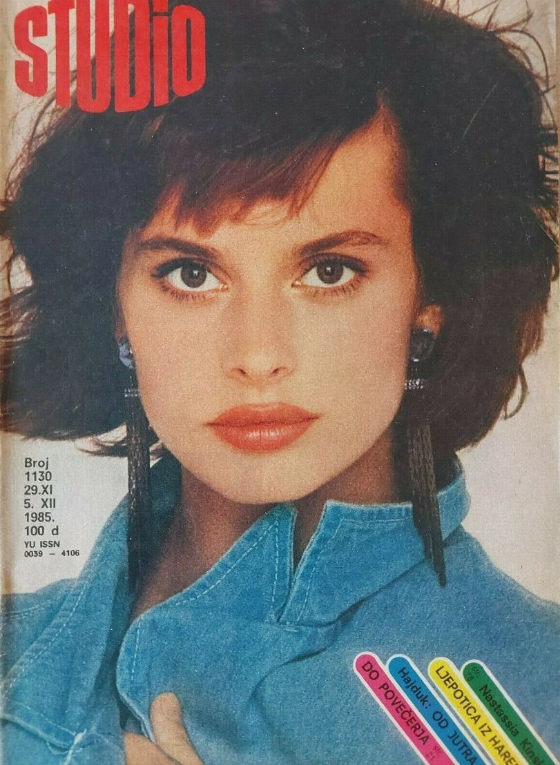 STUDIO (Yugo) magazine side cover Issue 1130 29 November 1985