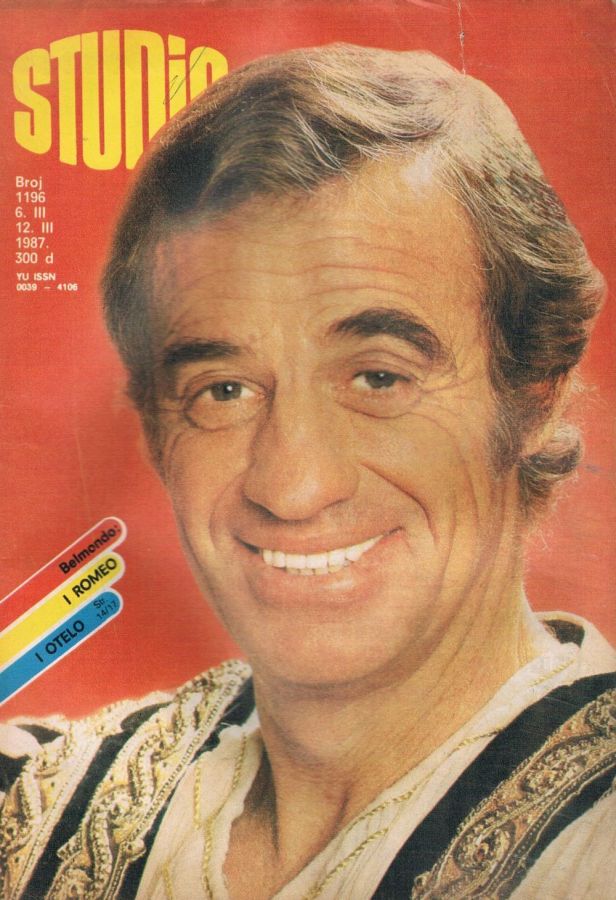 STUDIO (Yugo) magazine side cover Issue 1196 6 March 1987
