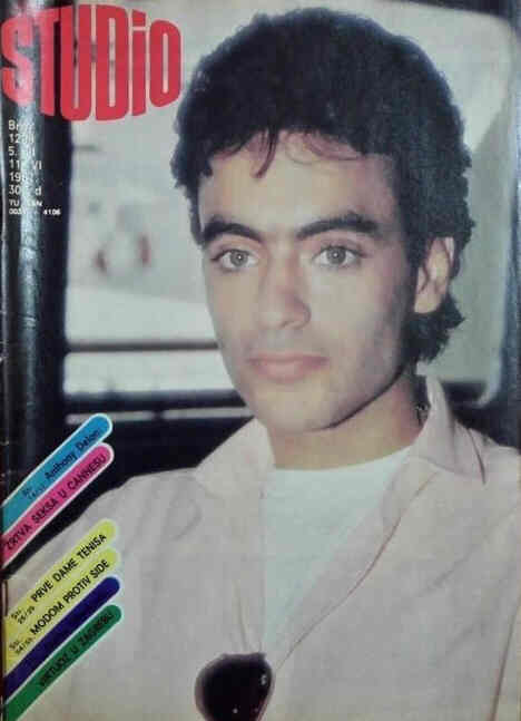 STUDIO (Yugo) magazine side cover Issue 1209 5 June 1987