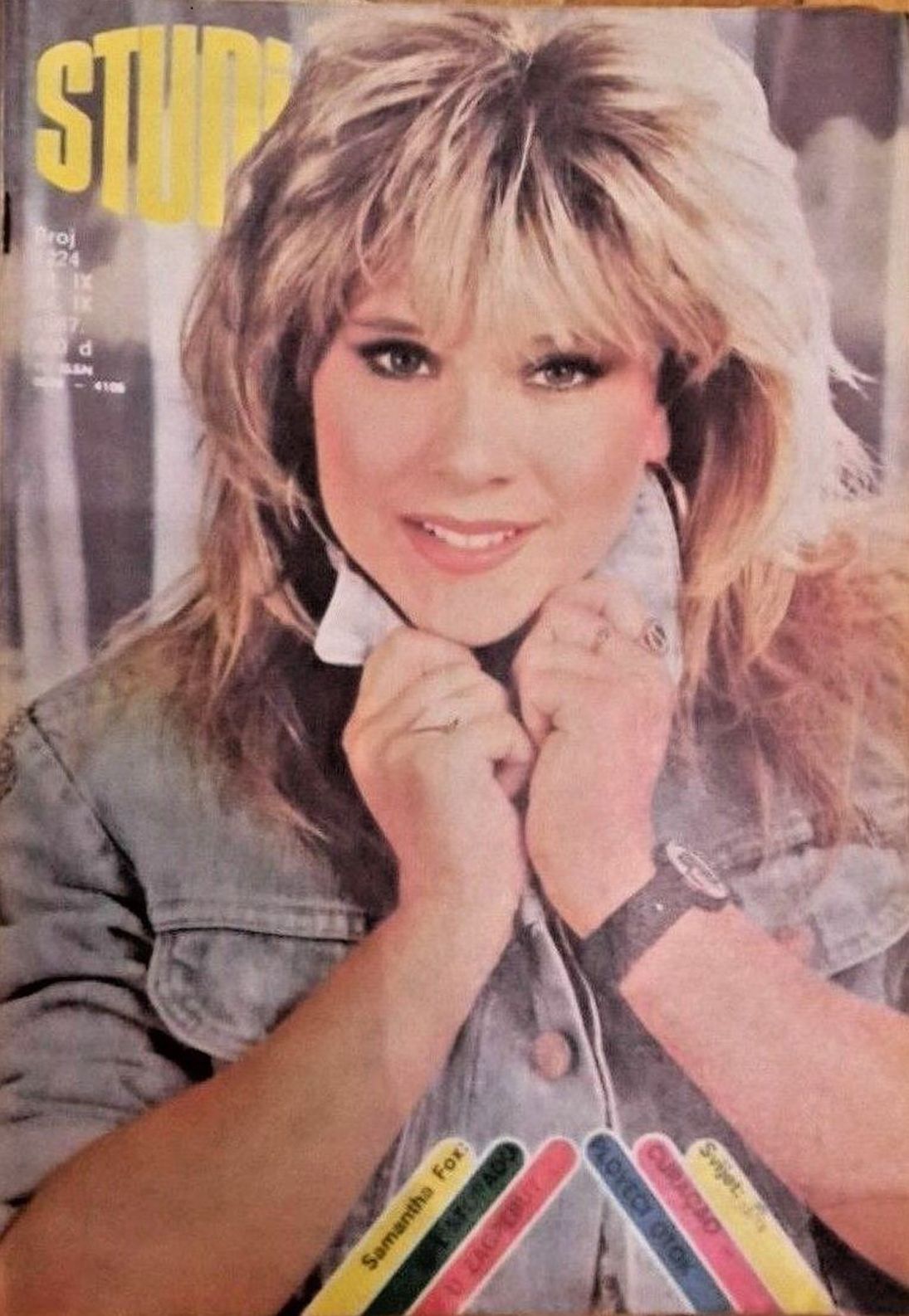 STUDIO (Yugo) magazine side cover Issue 1224 18 September 1987