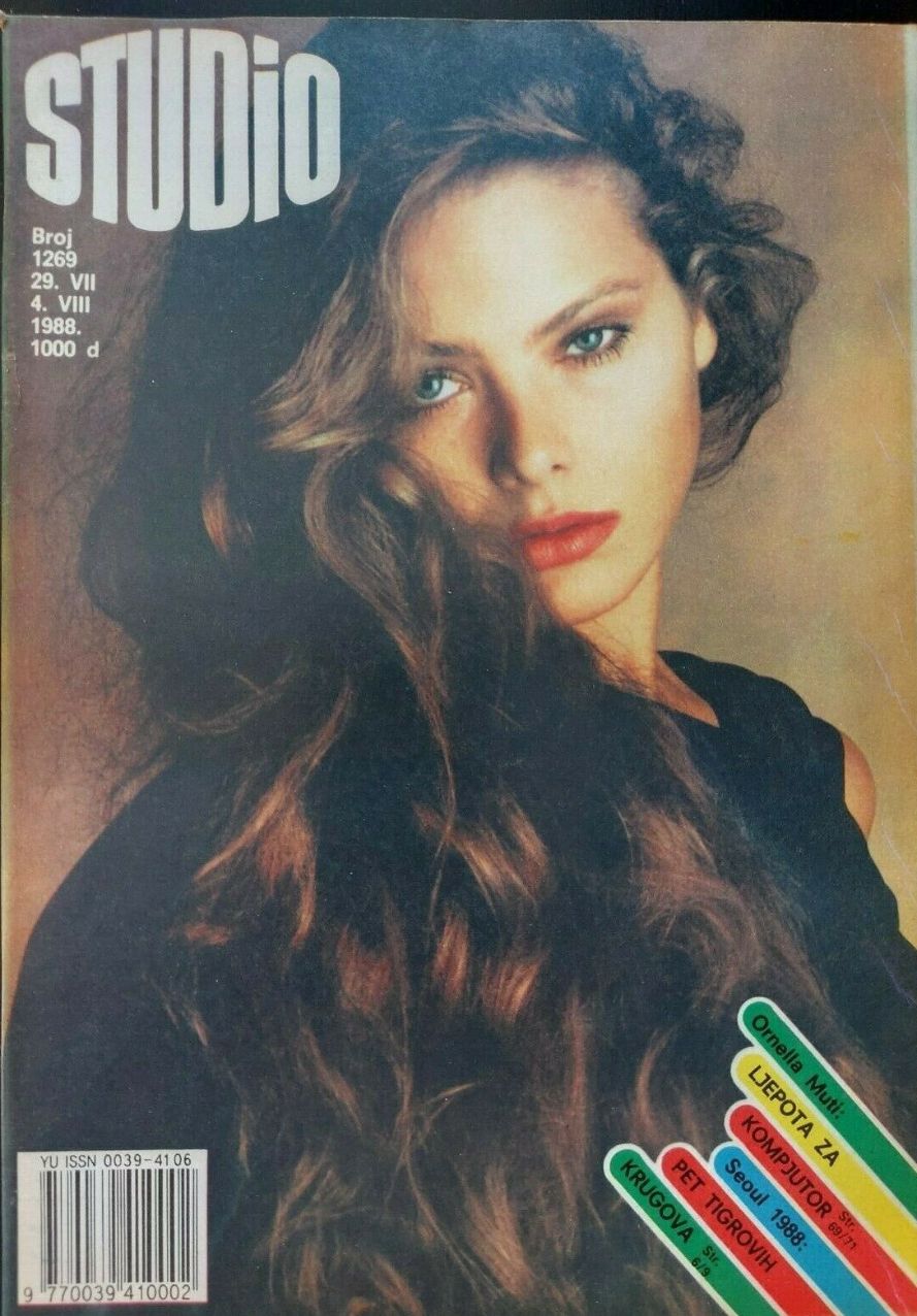 STUDIO (Yugo) magazine side cover Issue 1269 29 July 1988