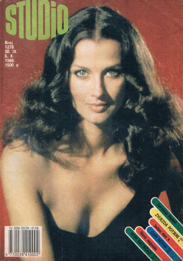 STUDIO (Yugo) magazine side cover Issue 1278 30 September 1988