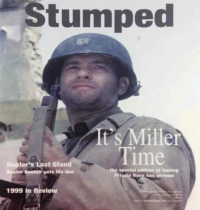 STUMPED magazine side cover  March/April 2000