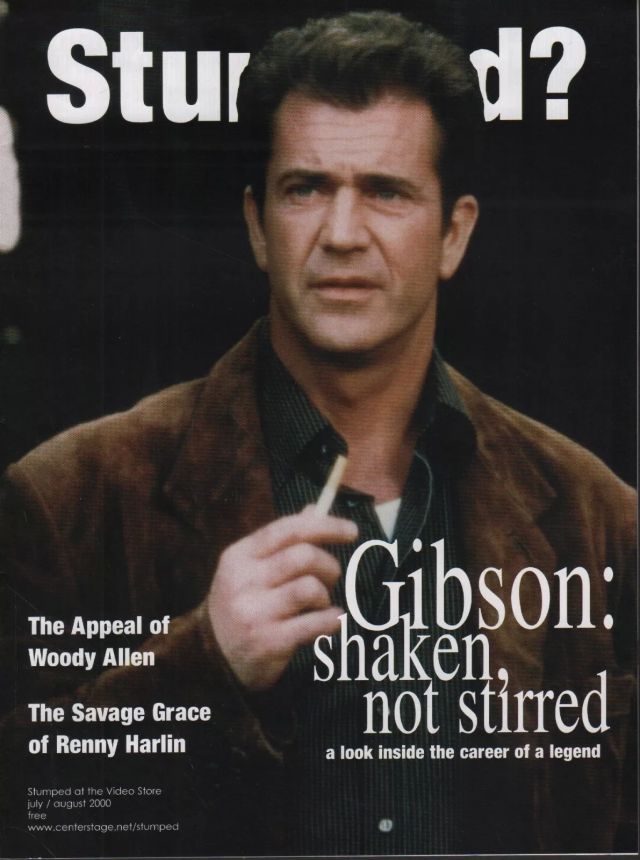 STUMPED magazine side cover  July/August 2000