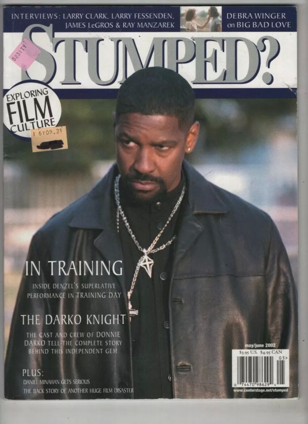 STUMPED magazine side cover  May/June 2002
