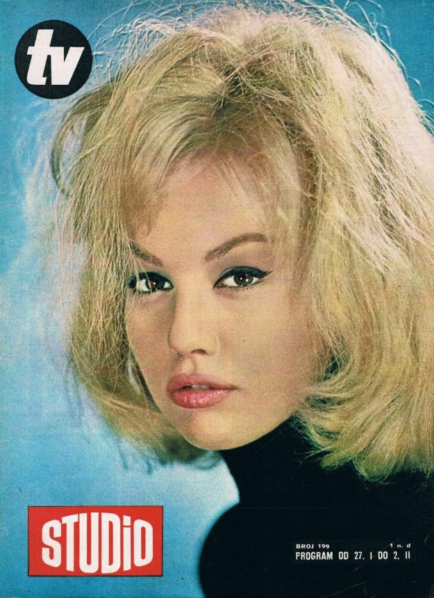 STUDIO (Yugo) magazine side cover Issue 199 17 January 1968