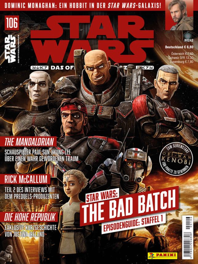 STAR WARS (DE) magazine side cover Issue 106   2022