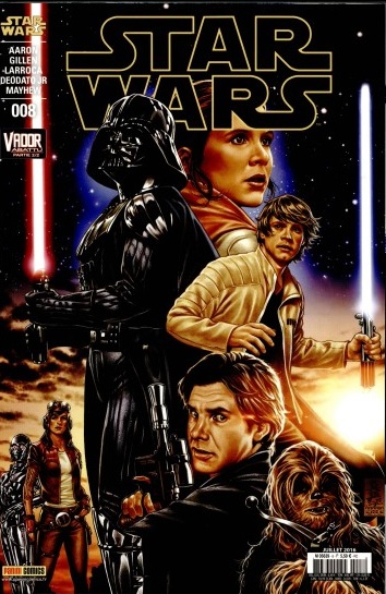 STAR WARS (Panini) magazine side cover Issue 8 July 2016
