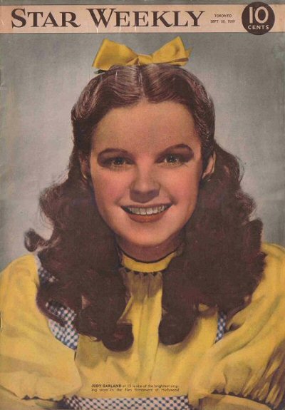 STAR WEEKLY magazine side cover 30 September 1939