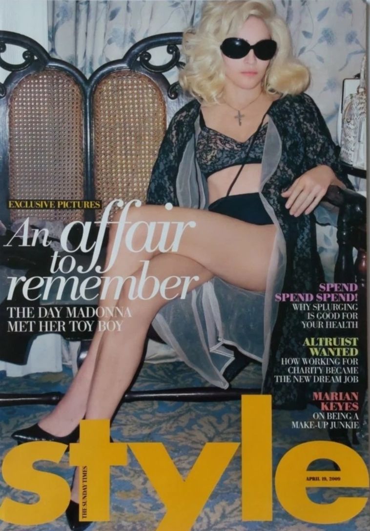 STYLE magazine side cover 19 April 2009