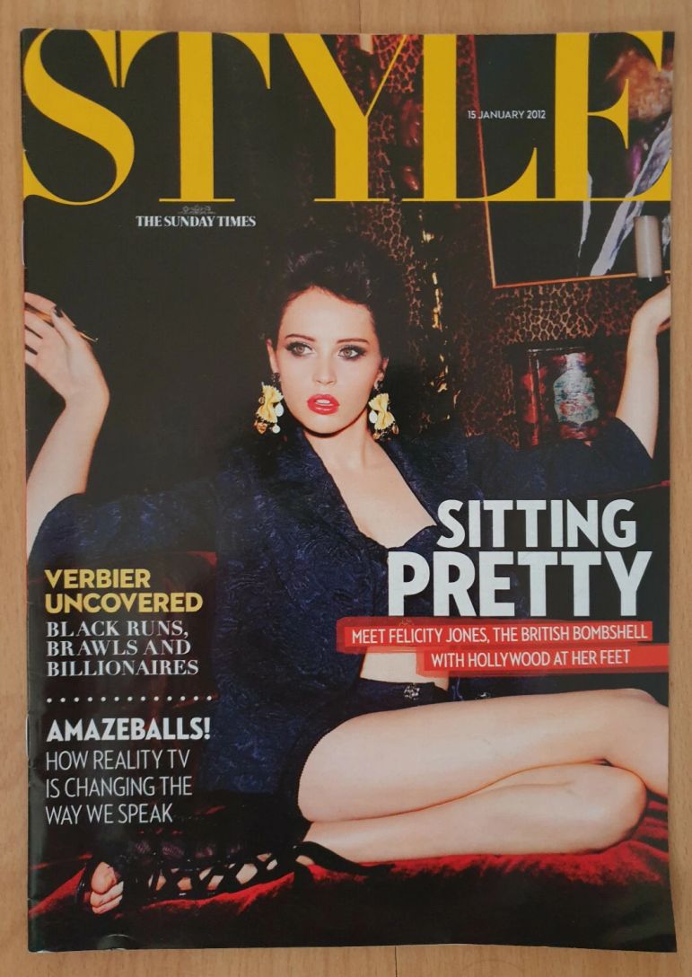 STYLE magazine side cover 15 January 2012