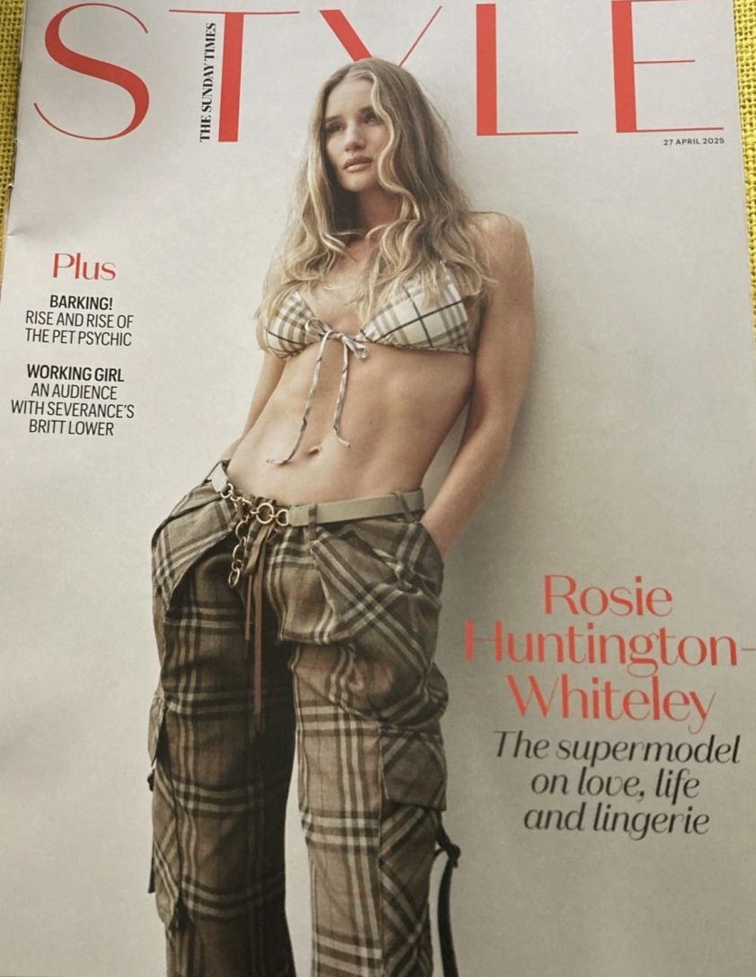 STYLE magazine cover 27 April 2025